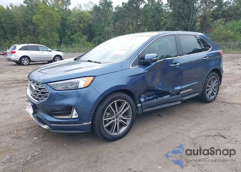 2019 Ford Edge Titanium z USA, uszkodzony, nr VIN 2FMPK3K98KBB79083